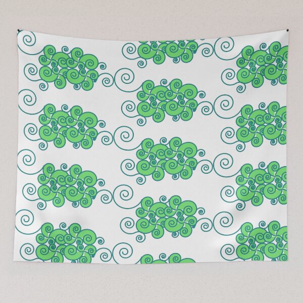 Item preview, GREEN SEASHELLS designed and sold by sevenseventaran.