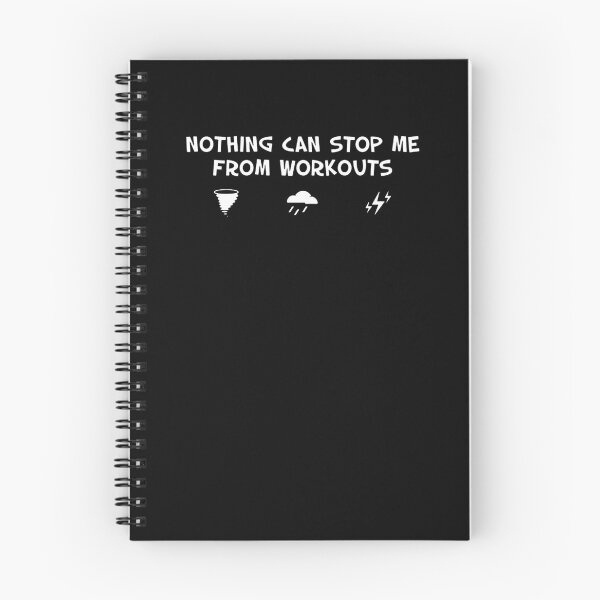 Item preview, Nothing Can Stop Me From Workouts designed and sold by clickmostro.