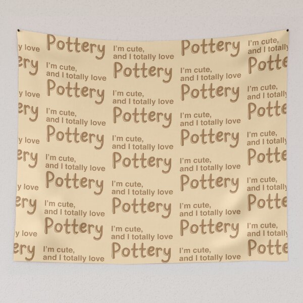 Item preview, I'm cute and I totally love pottery designed and sold by jazzydevil.