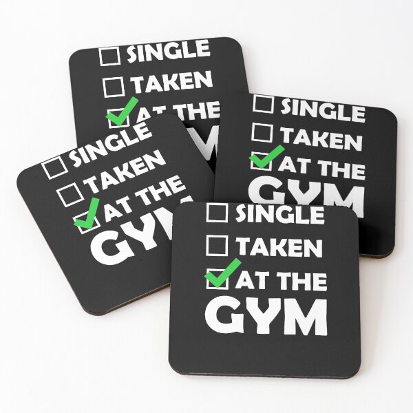 Item preview, Single Taken At The Gym designed and sold by clickmostro.