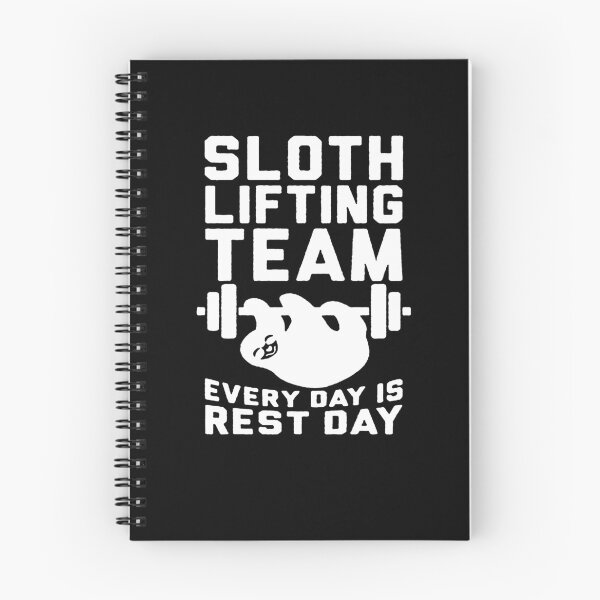 Item preview, Sloth Lifting Team Every Day Is Rest Day designed and sold by clickmostro.