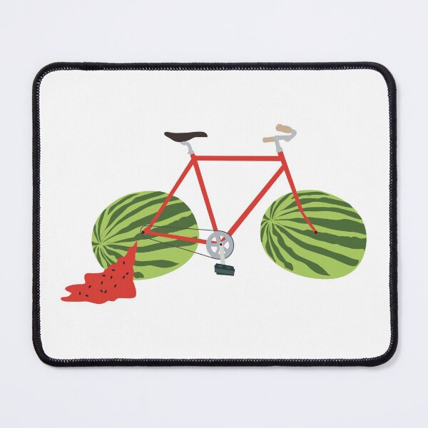 Item preview, Flat Tire Bicycle with Watermelon Wheels designed and sold by idovedesign.