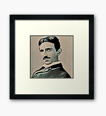 Nikola Tesla Framed Print