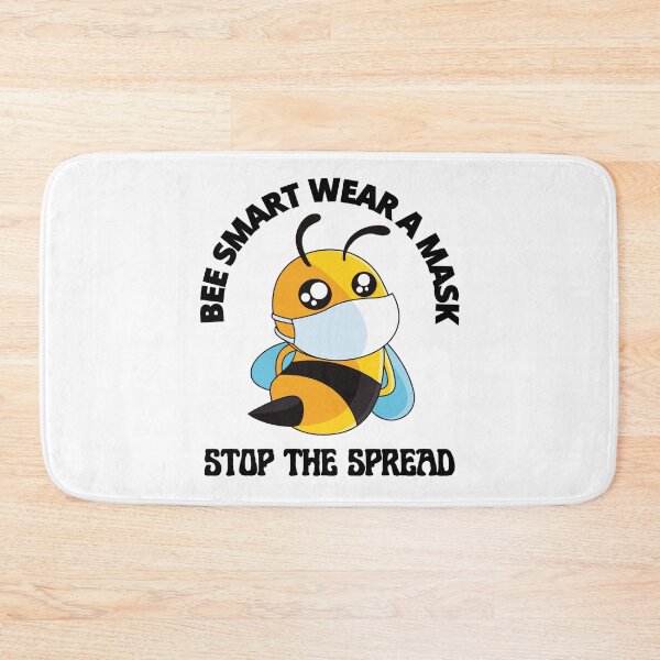 Item preview, Bee Smart Wear A Mask Stop The Spread designed and sold by RGRamsey.