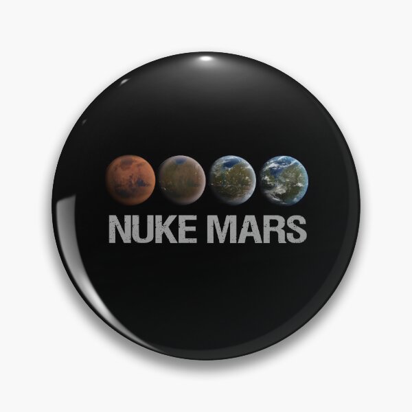 Item preview, Nuke Mars designed and sold by Novel Gifts.