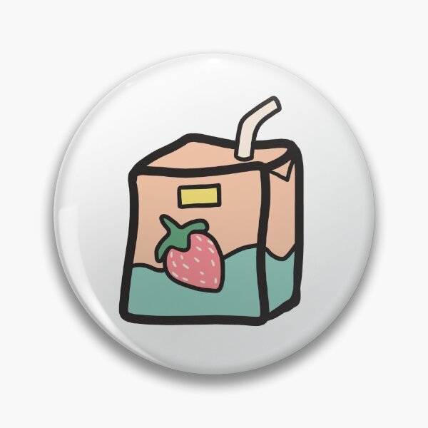 Item preview, small strawberry milkshake design designed and sold by moonbean-art.