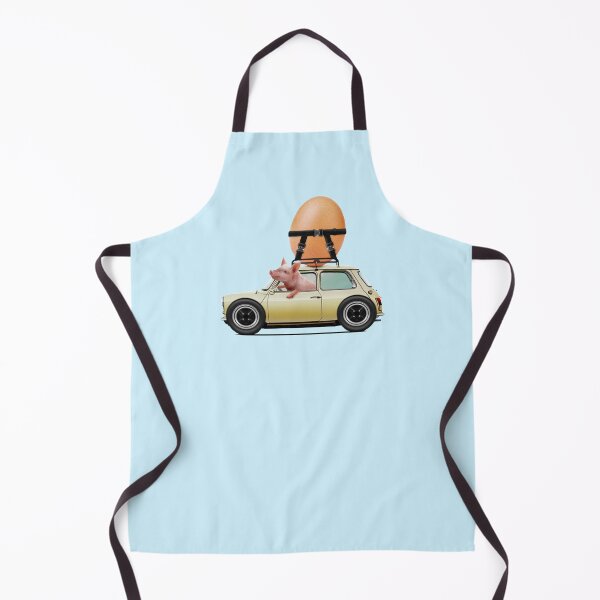 Item preview, Bacon and Eggs - Piglet Driving a Car with an Egg on the Room designed and sold by Vin Zzep.