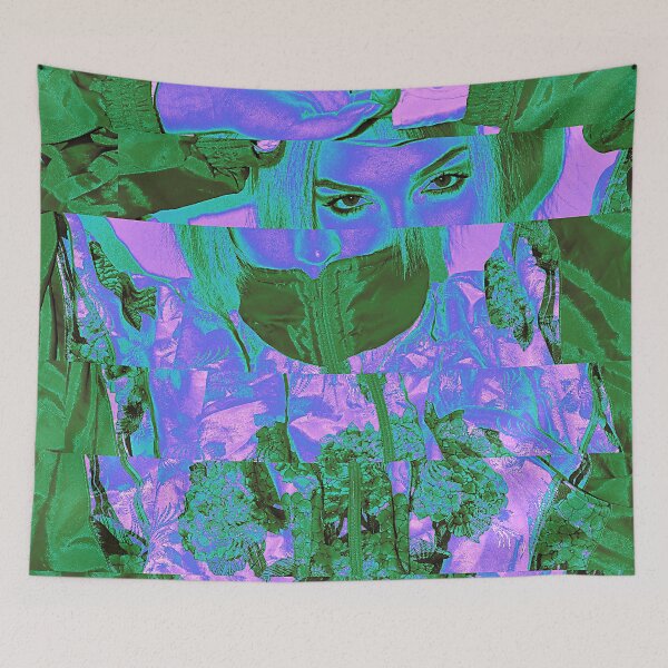 Item preview, Hip and Trendy Girl Lofi Glitch Art designed and sold by glitchhub.