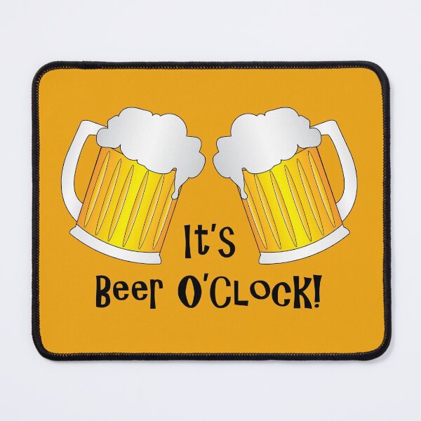 Item preview, Beer O Clock | Funny Oktoberfest Quote designed and sold by CreativeTwins.