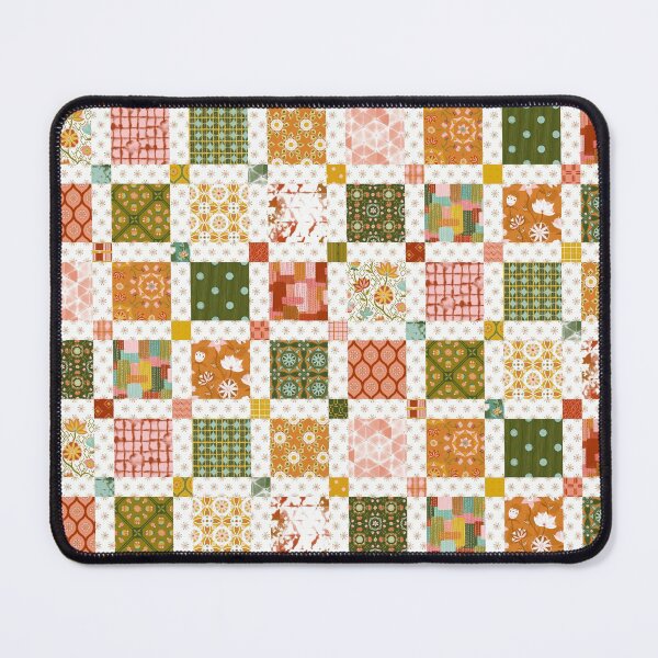 Item preview, Faux Patchwork Squares Quilt designed and sold by gabrielleneil.