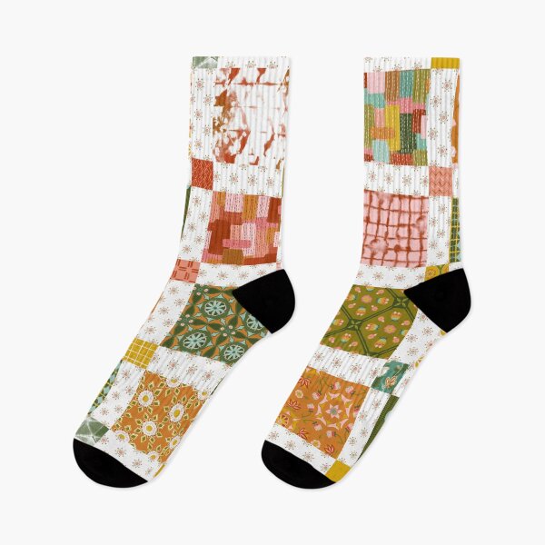Item preview, Faux Patchwork Squares Quilt designed and sold by gabrielleneil.