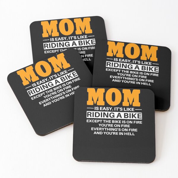 Item preview, Being A Mom Is Easy It's Like Riding A Bike designed and sold by clickmostro.