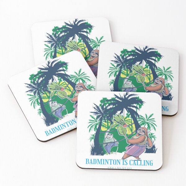 Item preview, Badminton is calling and i must go,  badminton lovers funny gift designed and sold by RoManSmArt.