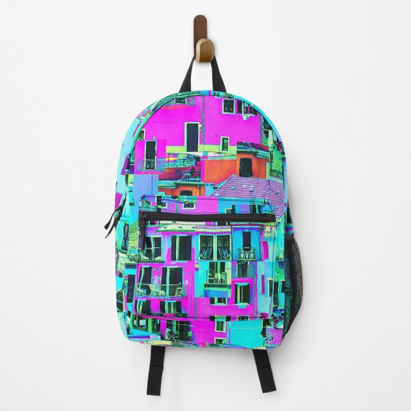 Item preview, Rome, Italy Houses Glitch Art designed and sold by glitchhub.