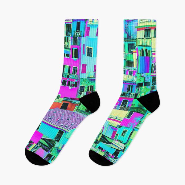 Item preview, Rome, Italy Houses Glitch Art designed and sold by glitchhub.
