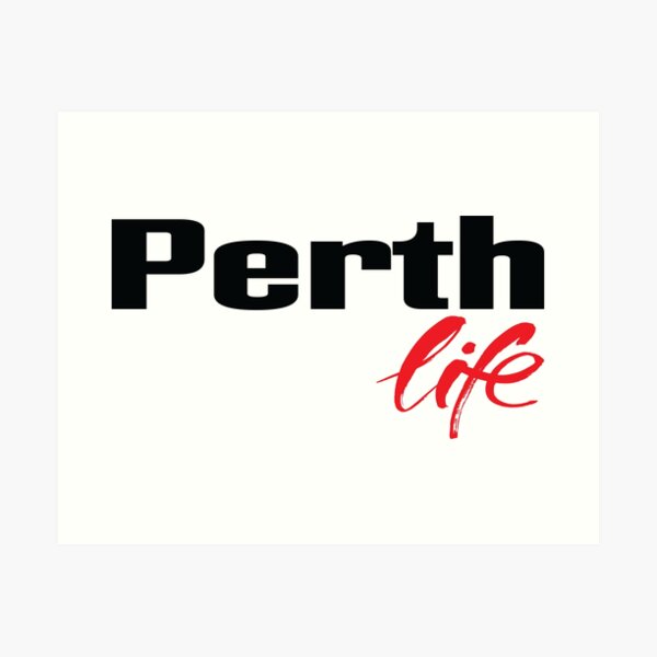 Item preview, Perth Life designed and sold by FiveNiches.