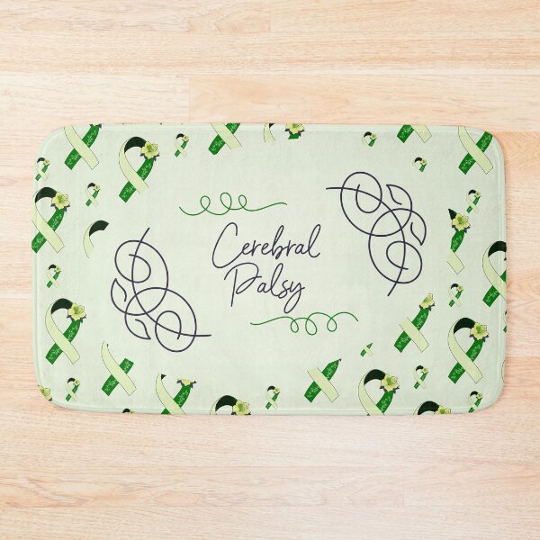 Item preview, Cerebral Palsy Awareness, Cerebral Palsy Ribbon Pattern designed and sold by AnsDesigns.