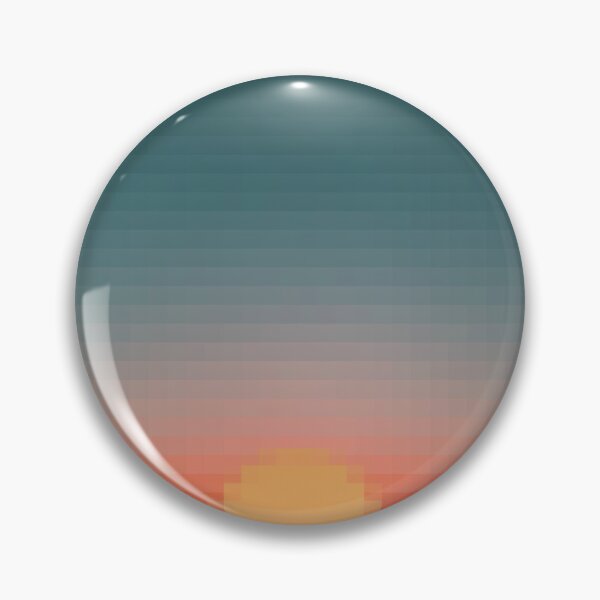 Item preview, pixelized sunset designed and sold by AnassBachar.