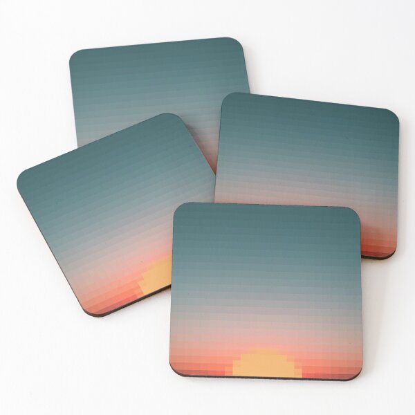 Item preview, pixelized sunset designed and sold by AnassBachar.