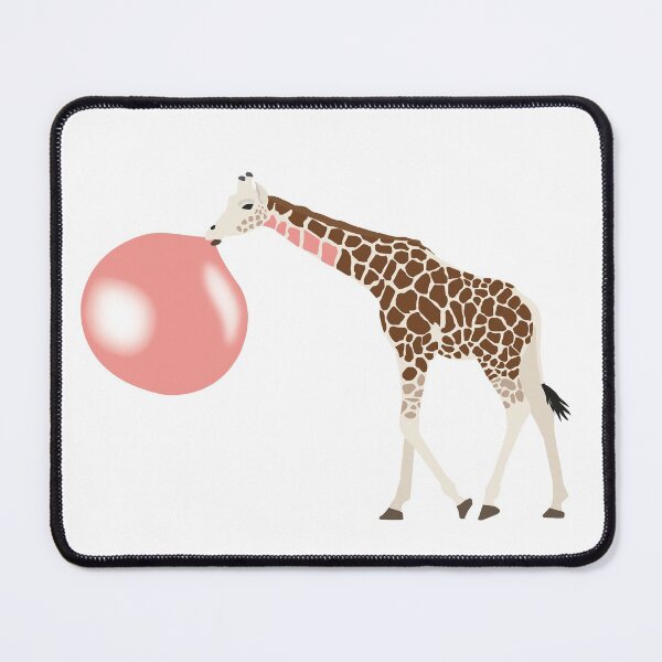Item preview, Bubble Gum Giraffe Blowing Bubble designed and sold by idovedesign.