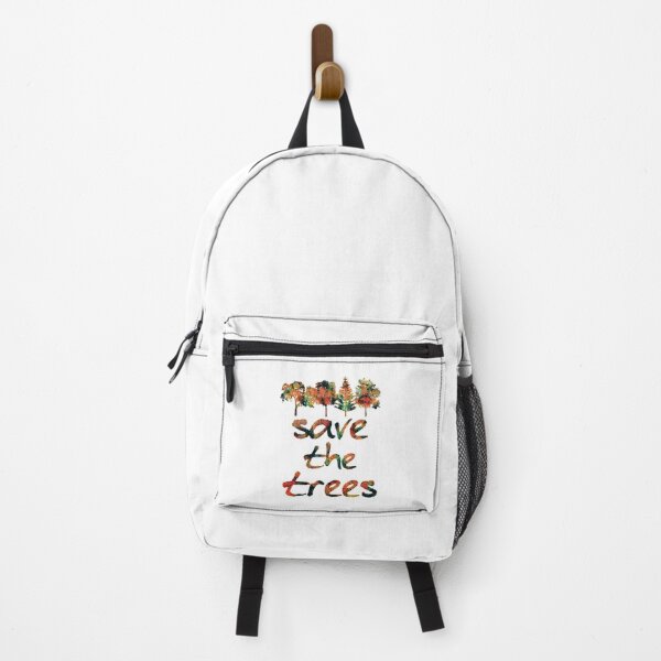 Item preview, Save the Trees Autumn Forest Nature colorful Saying designed and sold by CreatDifference.
