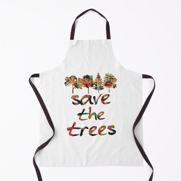 Item preview, Save the Trees Autumn Forest Nature colorful Saying designed and sold by CreatDifference.