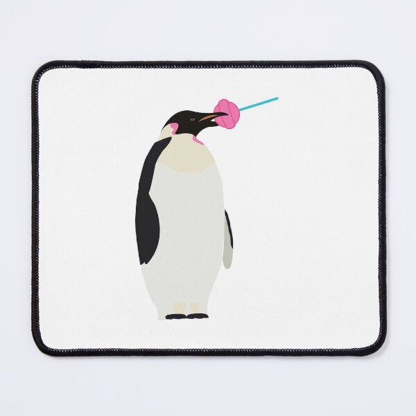 Item preview, Penguin Licking a Pink Lollipop designed and sold by idovedesign.