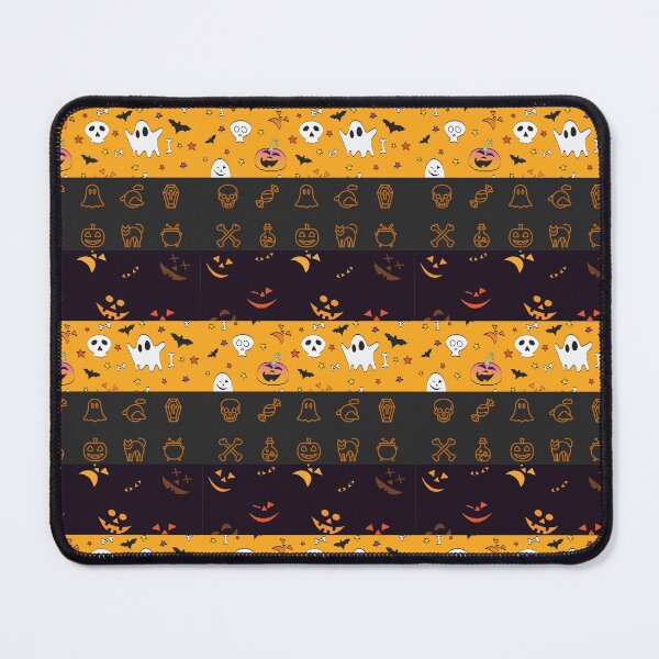 Item preview, Copy of Halloween Lines Motifs Vintage Pattern Motif Mummy Pirate Ghost Trick Or Treat Skeleton Witch Pumpkin Spider Gift Idea  designed and sold by catchyology.