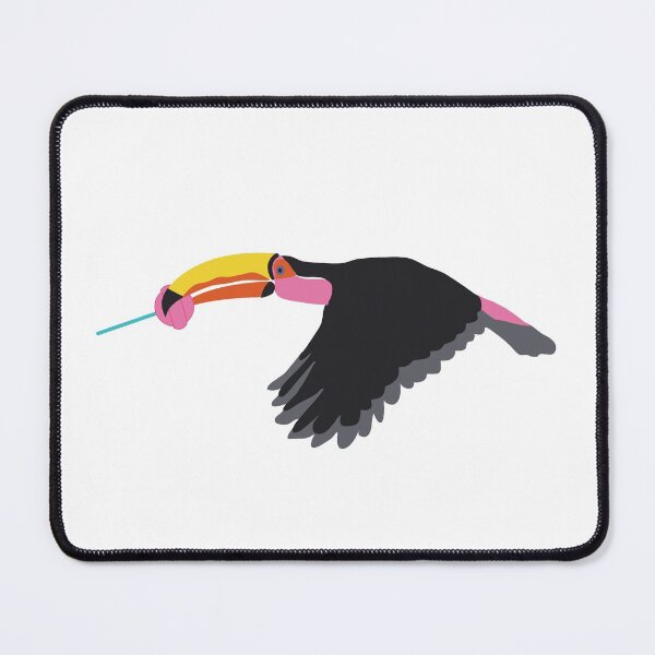 Item preview, Toucan Licking a Pink Lollipop designed and sold by idovedesign.