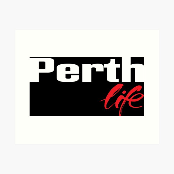 Item preview, Perth Life designed and sold by FiveNiches.