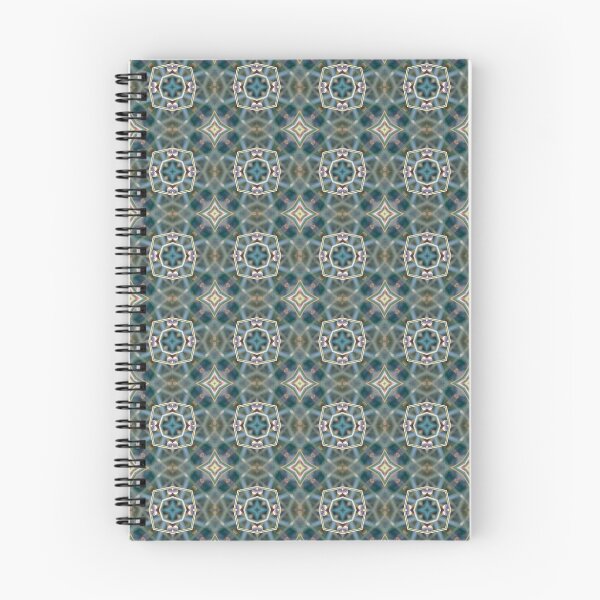Item preview, Blue and green kaleidoscopic pattern.   designed and sold by Jonnekesart.