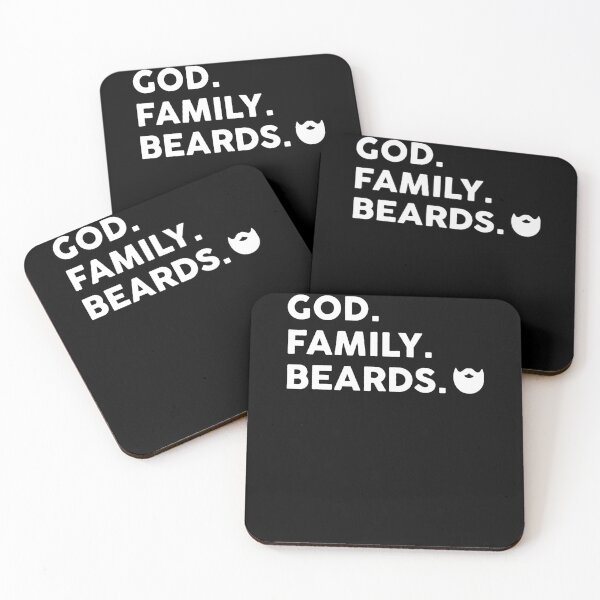 Item preview, God Family Beards designed and sold by clickmostro.