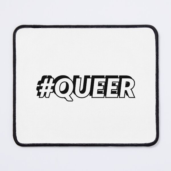 Item preview, QUEER HASHTAG designed and sold by Inspirationmotivation.