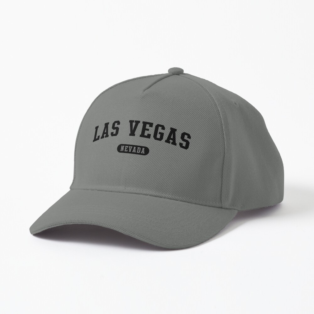 LV Las Vegas Nevada BaseBall Hat Cap Black Strap Closure