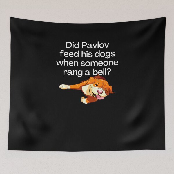 Item preview, Funny Science Pavlov Fed His Dogs Pitbull designed and sold by wowart4u.