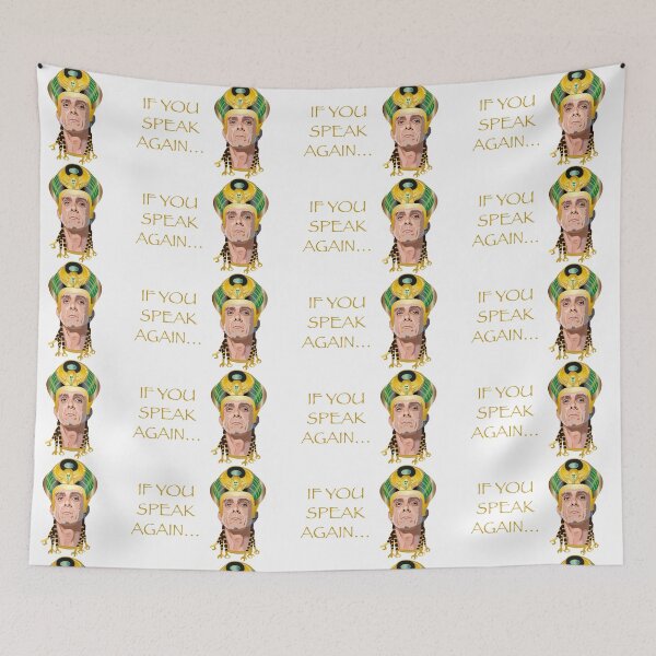 Item preview, If you speak again, Kahmunrah, Hank Azaria designed and sold by wheatbeltdesign.
