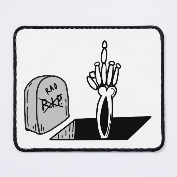 Item preview, Skeleton Hand Middle Finger Grave designed and sold by bonusroom.