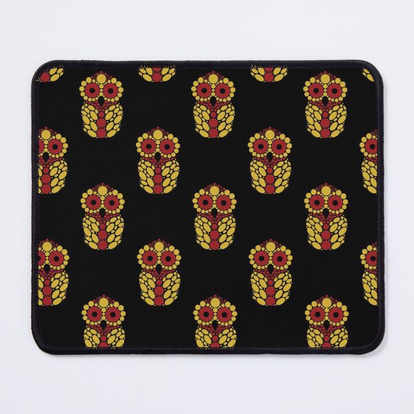 Item preview, Gold and Crimson Owl designed and sold by RhubarbMyrtle.
