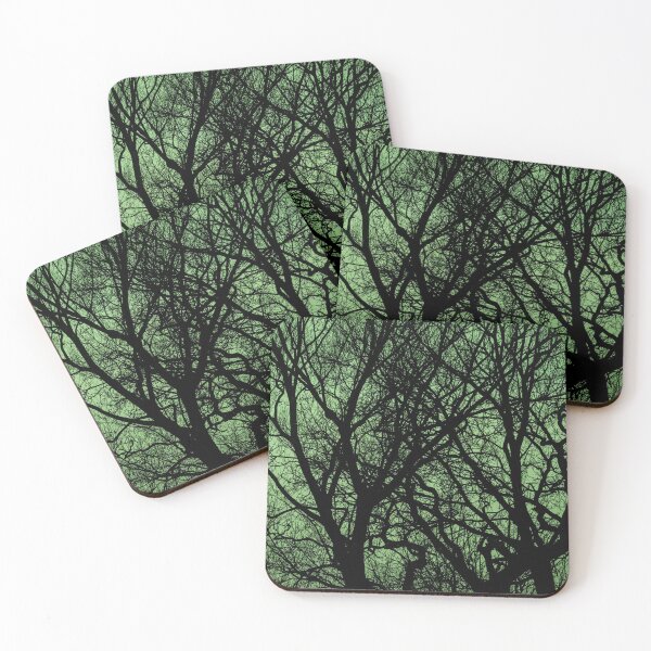 Item preview, Green Autumn tree silhouette designed and sold by craig777red.