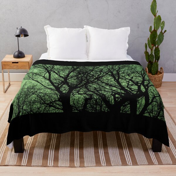 Item preview, Green Autumn tree silhouette designed and sold by craig777red.