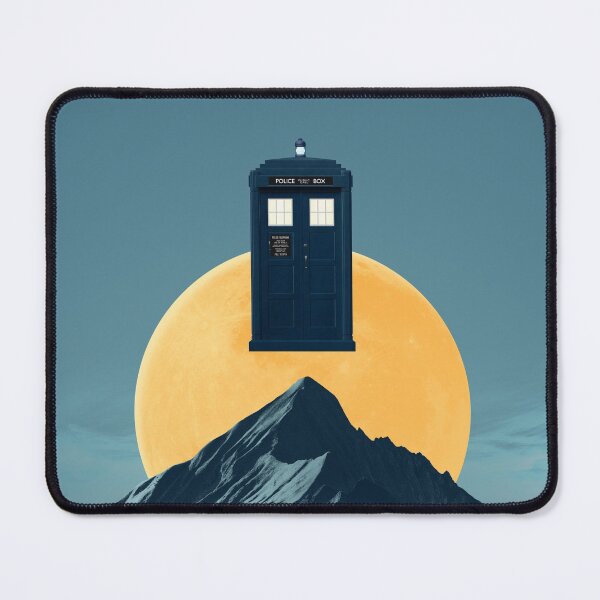 Item preview, Time machine against an alien landscape designed and sold by badgewolf.