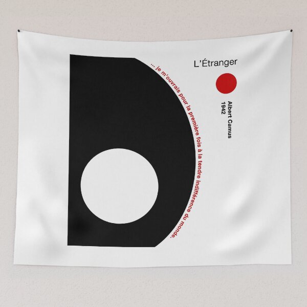 Item preview, Albert Camus - L'Étranger - The Stranger designed and sold by NeatStudios2.