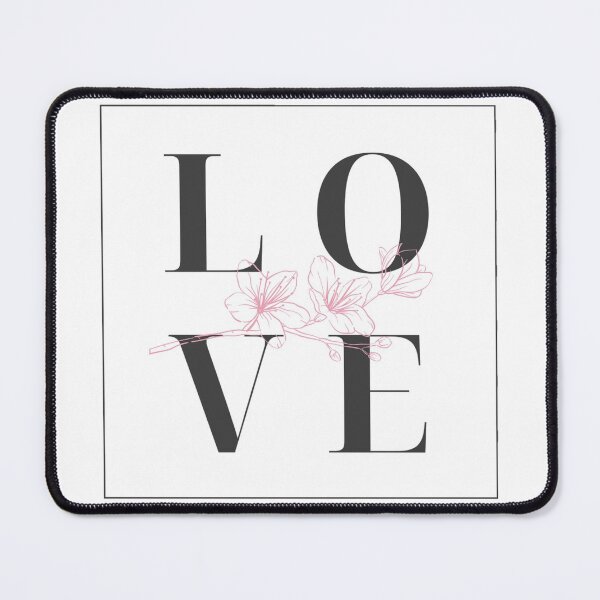 Item preview, LOVE Essential Floral outdoor print for aesthetic people designed and sold by Dryyfryy.