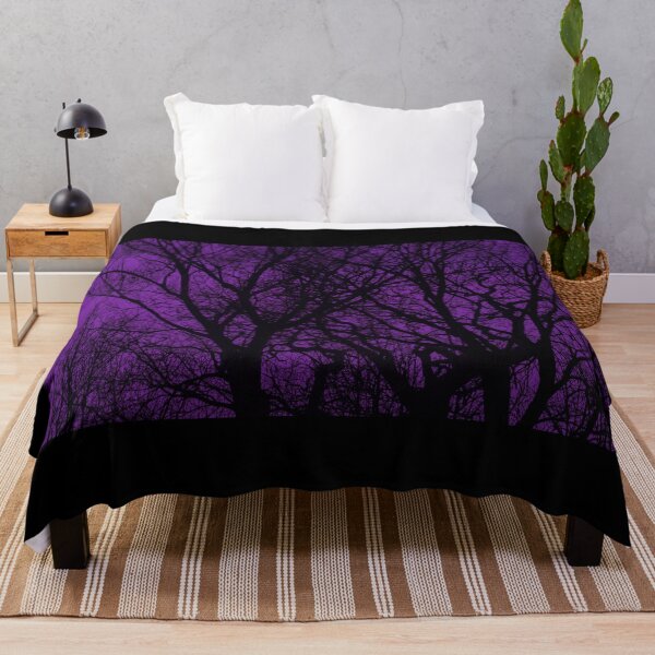 Item preview, Purple Autumn tree silhouette designed and sold by craig777red.