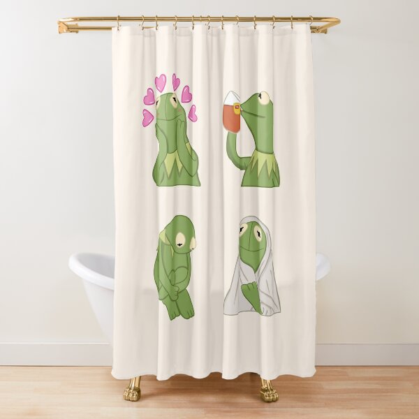 Frog Shower Curtains 