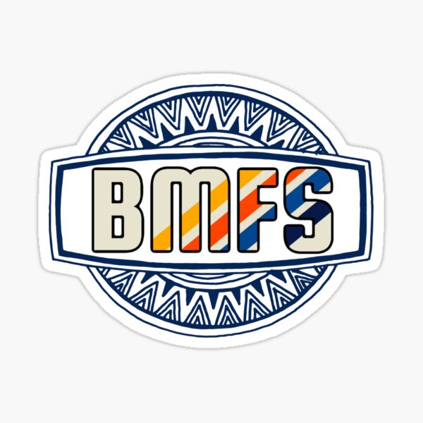 Vista previa del artículo con la obra «BMFS retro», diseñado y vendido por Ninja  Designs.