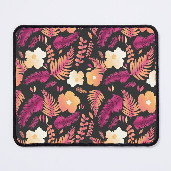 Item preview, Hibiscus in the Jungle - Pink and Peach designed and sold by jesslynnshop.