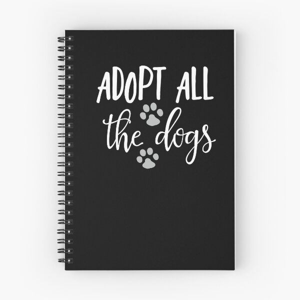 Item preview, Adopt All The Dogs - Rescue Dogs designed and sold by ZiesMerch.