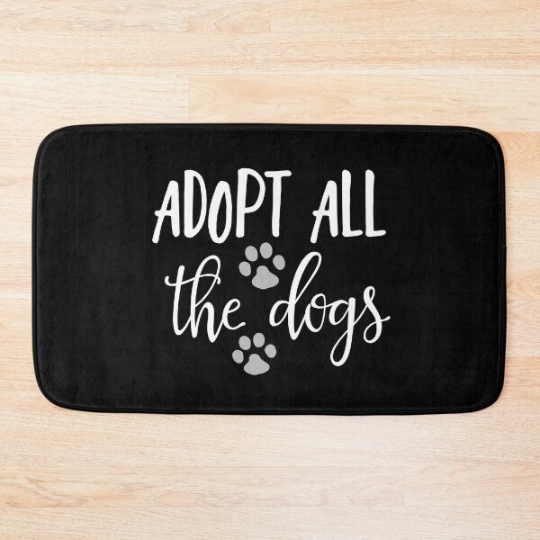 Item preview, Adopt All The Dogs - Rescue Dogs designed and sold by ZiesMerch.