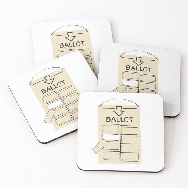 Item preview, Ted Mosby Ballot designed and sold by Serendipity Studios.